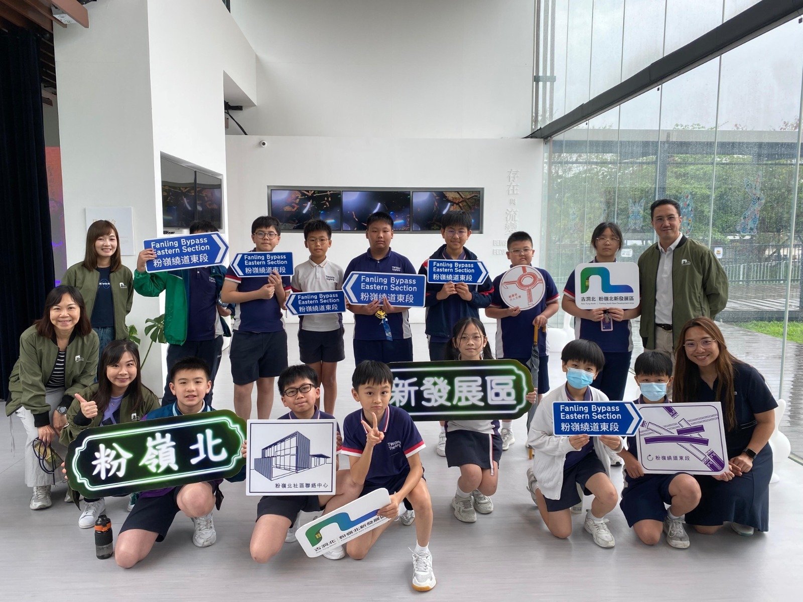 「粉岭北虚拟世界建筑工作坊」学习成果展